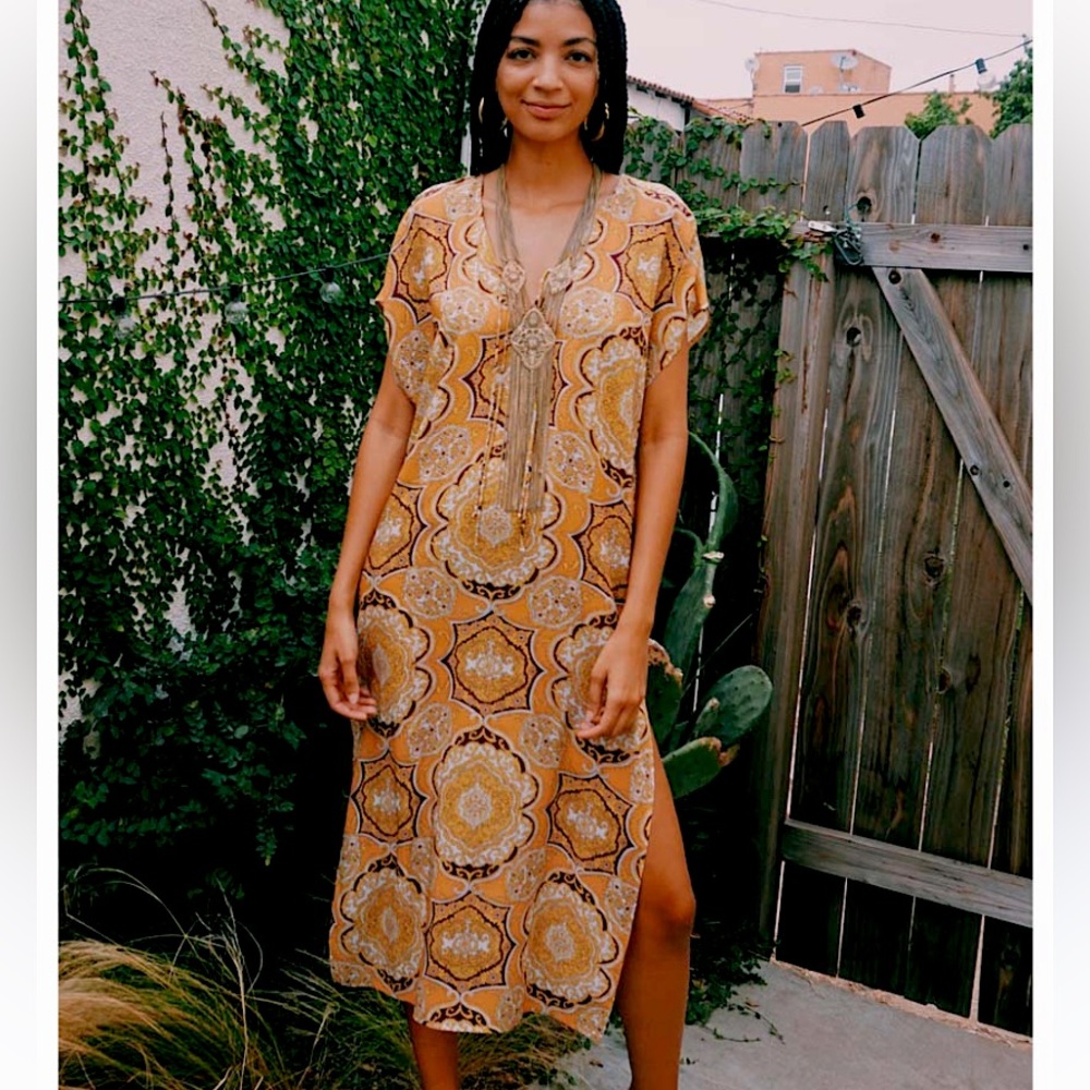 Novella Royale Margot Caftan Tangerine Dial